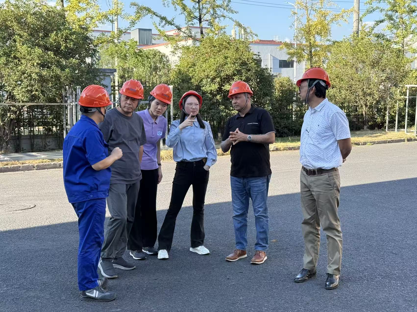 Factory visit and technical discussion