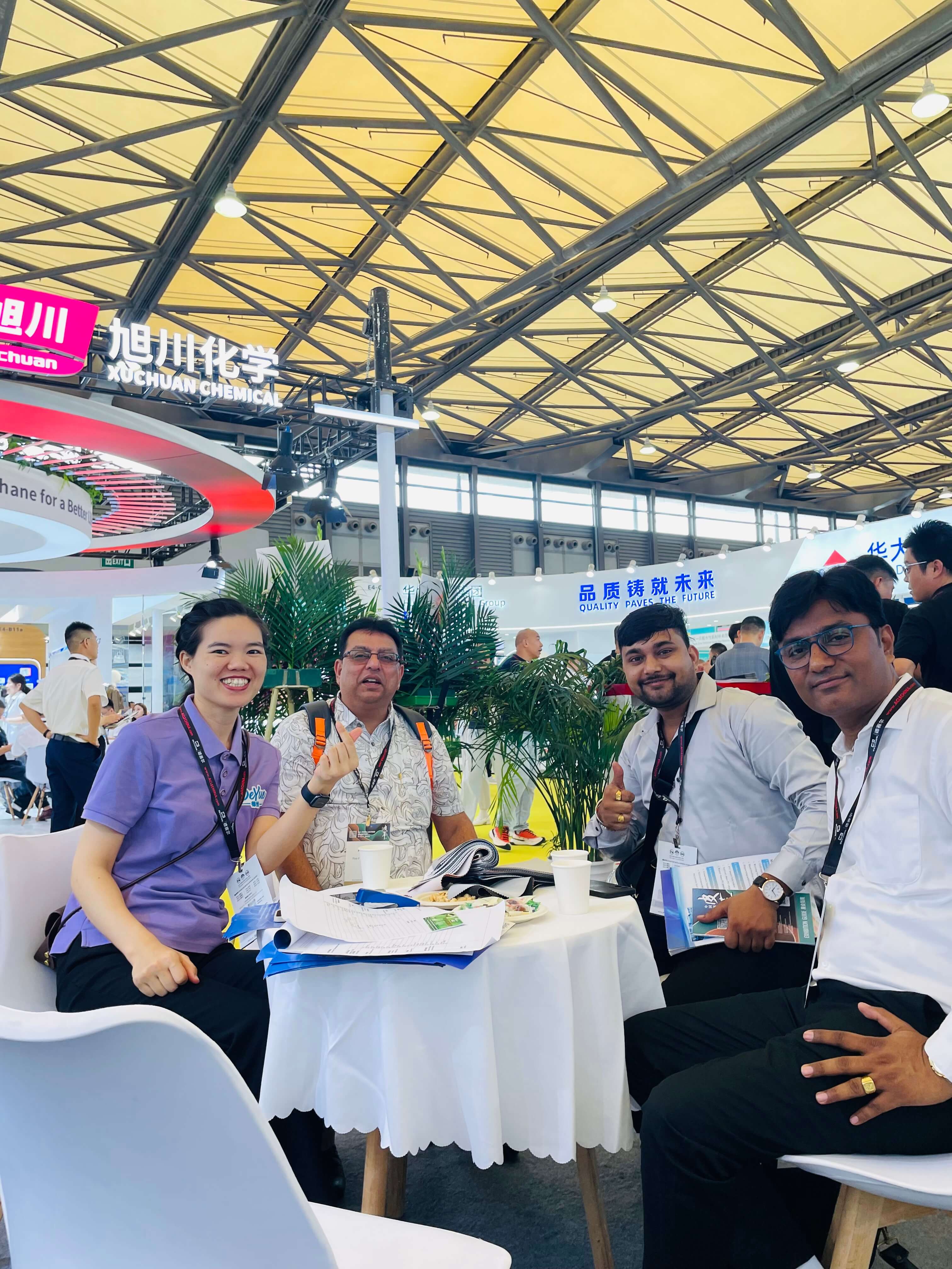 Exhibition business meeting